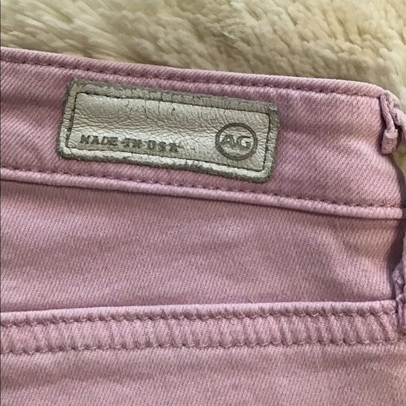 AG Adriano Goldschmied The Stevie Ankle blush pink jeans - Picture 10 of 15